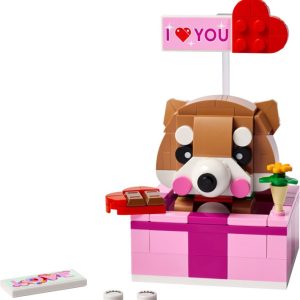 Brand new factory sealed LEGO Seasonal Love Gift Box set 40679 original box front view.