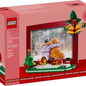 Additional photo of brand new factory sealed LEGO Seasonal Christmas Picture Frame set 40702.