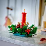Additional photo of brand new factory sealed LEGO Seasonal Christmas Table Decoration set 40743.