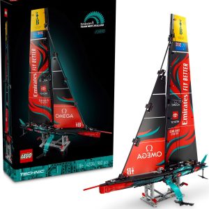 Additional photo of brand new factory sealed LEGO Technic Emirates Team New Zealand AC75 Yacht set 42174.