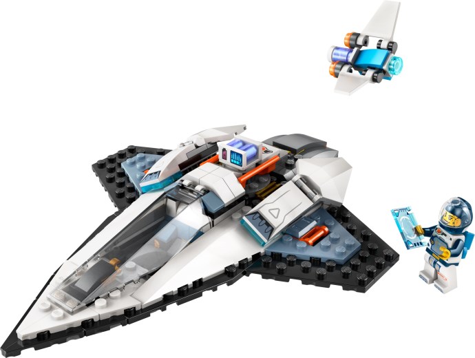 Brand new factory sealed LEGO City Interstellar Spaceship set 60430 original box front view.