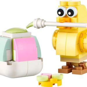 Brand new factory sealed LEGO Creator Easter Egg Chick Painting Fun set 30690 original box front view.