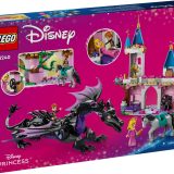 Additional photo of brand new factory sealed LEGO Disney Maleficent's Dragon Form and Aurora's Castle set 43240.
