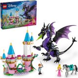 Additional photo of brand new factory sealed LEGO Disney Maleficent's Dragon Form and Aurora's Castle set 43240.