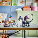 Additional photo of brand new factory sealed LEGO Disney Maleficent's Dragon Form and Aurora's Castle set 43240.