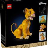 Additional photo of brand new factory sealed LEGO Disney Young Simba the Lion King set 43247.