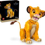 Additional photo of brand new factory sealed LEGO Disney Young Simba the Lion King set 43247.