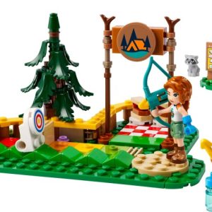 Brand new factory sealed LEGO Friends Adventure Camp Archery Range set 42622 original box front view.