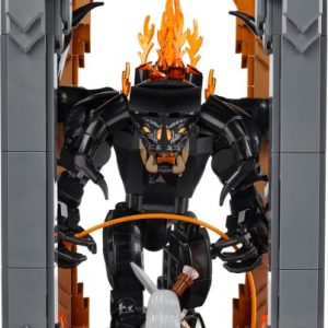 Brand new factory sealed LEGO Icons The Lord of the Rings: Balrog Book Nook set 10367 original box front view.