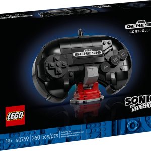 Additional photo of brand new factory sealed LEGO Sonic the Hedgehog SEGA Genesis Controller set 40769.
