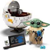 Additional photo of brand new factory sealed LEGO Star Wars Grogu with Hover Pram set 75403.