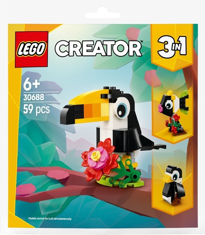 30688-1 - Tropical Toucan paper bag