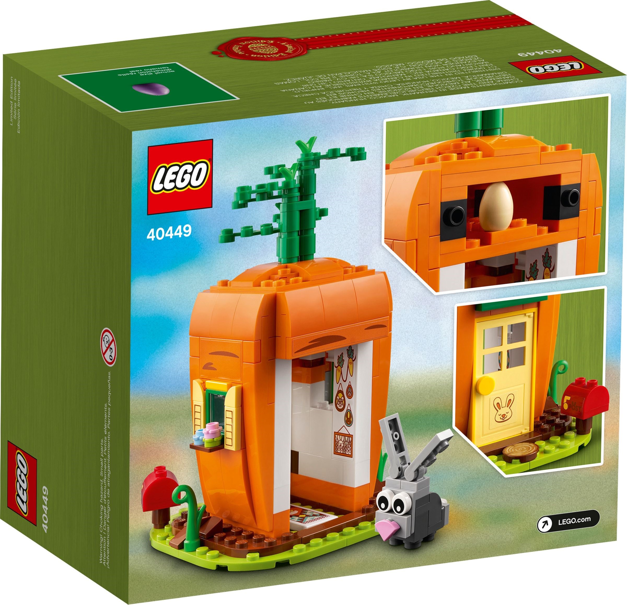 40449-1 - Easter Bunny’s Carrot House