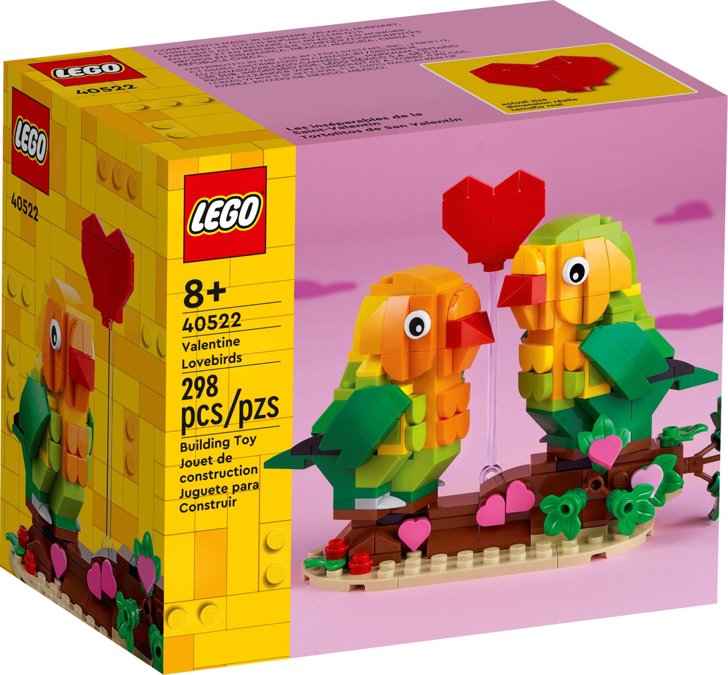 40522-1 - Valentine Lovebirds