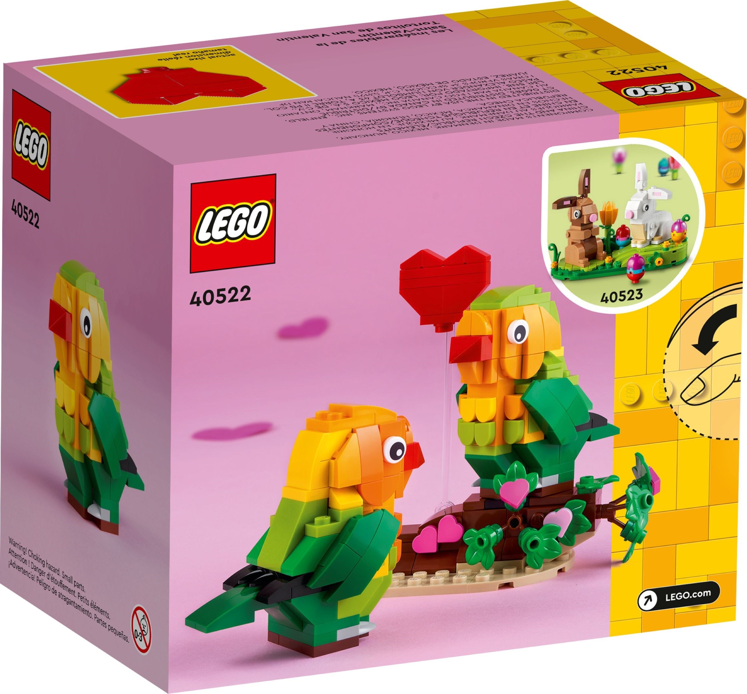 40522-1 - Valentine Lovebirds