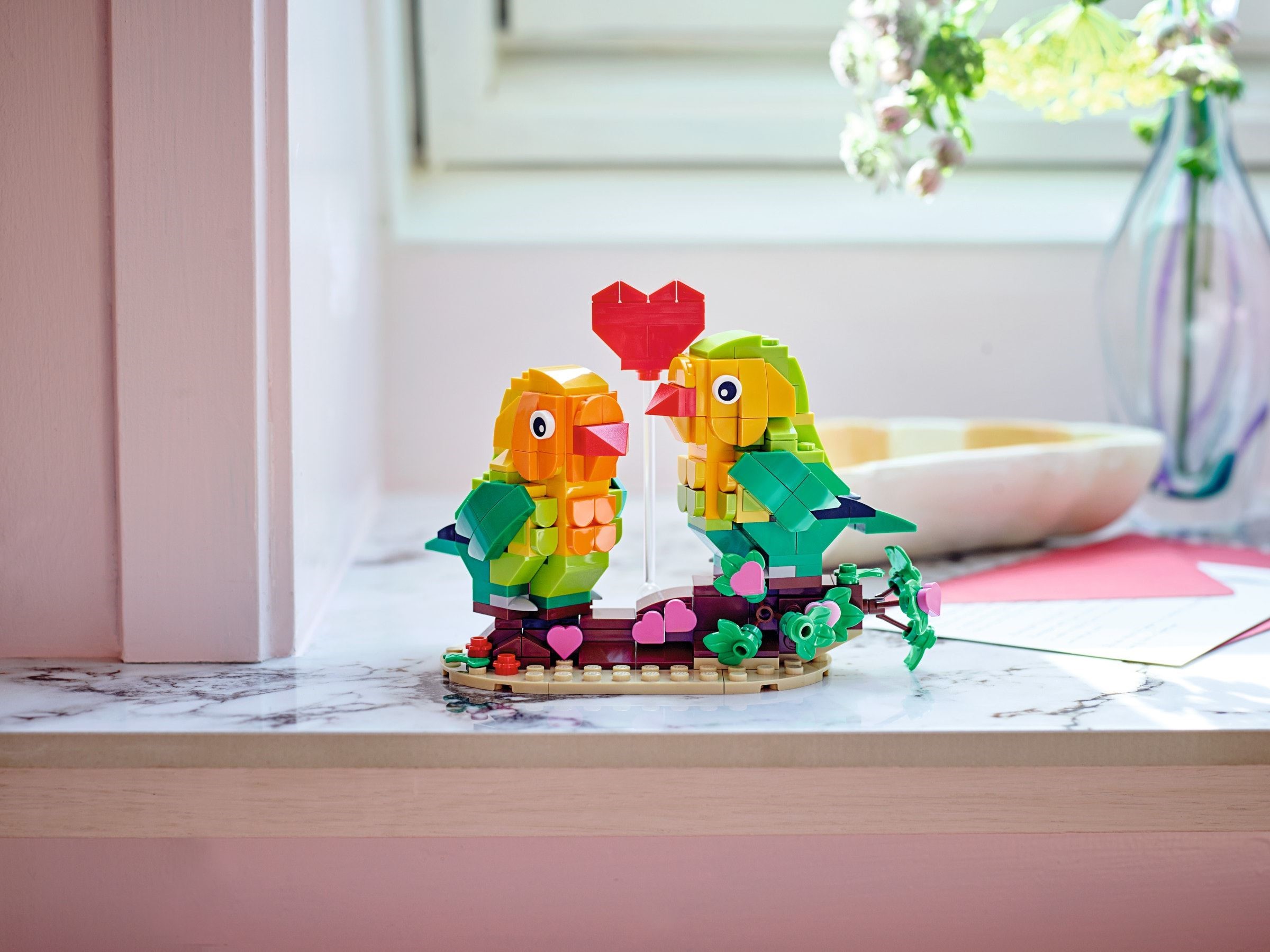 40522-1 - Valentine Lovebirds