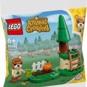 Brand new factory sealed LEGO Animal Crossing Maple's Pumpkin Garden set 30662 original box front view.