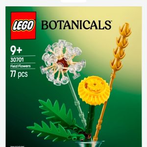 Additional photo of brand new factory sealed LEGO Botanicals Field Flowers set 30701.