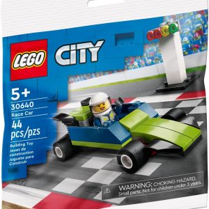 Additional photo of brand new factory sealed LEGO City Race Car set 30640.