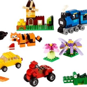 Brand new factory sealed LEGO Classic Medium Creative Brick Box set 10696 original box front view.