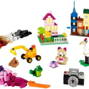Brand new factory sealed LEGO Classic Large Creative Brick Box set 10698 original box front view.