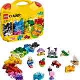 Brand new factory sealed LEGO Classic Creative Suitcase set 10713 original box front view.