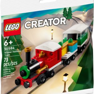 Additional photo of brand new factory sealed LEGO Creator Winter Holiday Train set 30584.