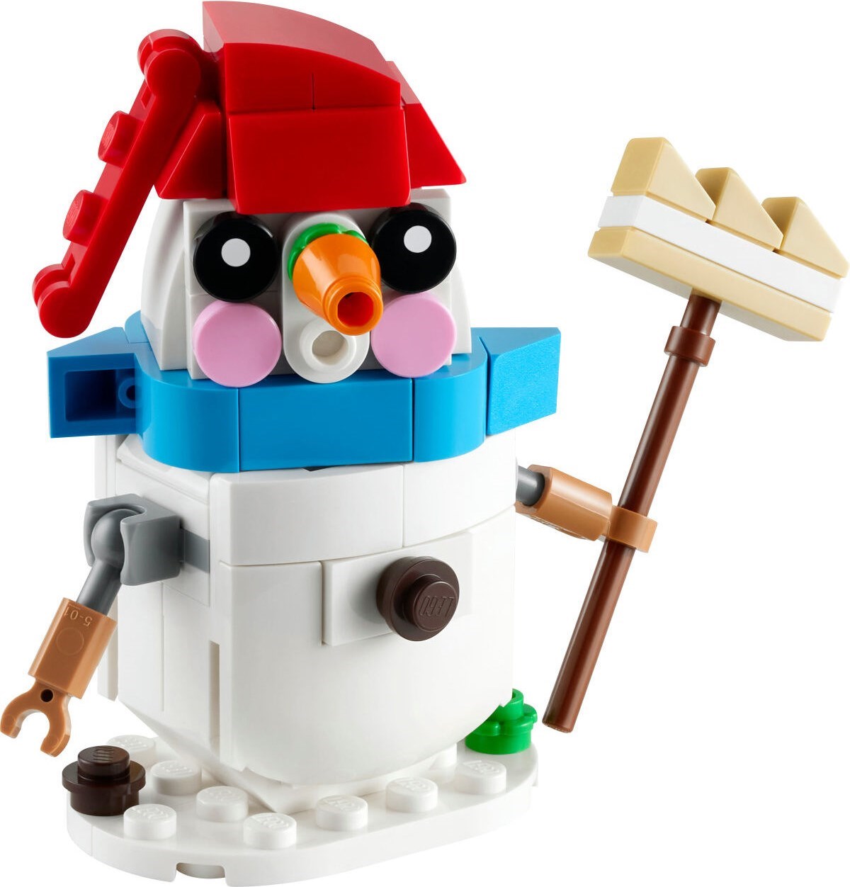 Additional photo of brand new factory sealed LEGO Creator Snowman set 30645.