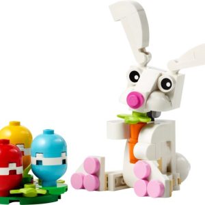 Brand new factory sealed LEGO Creator Easter Bunny with Colourful Eggs set 30668 original box front view.