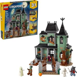 Additional photo of brand new factory sealed LEGO Creator Haunted Mansion set 31167.