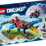 Additional photo of brand new factory sealed LEGO Dreamzzz Crocodile Car set 71458.