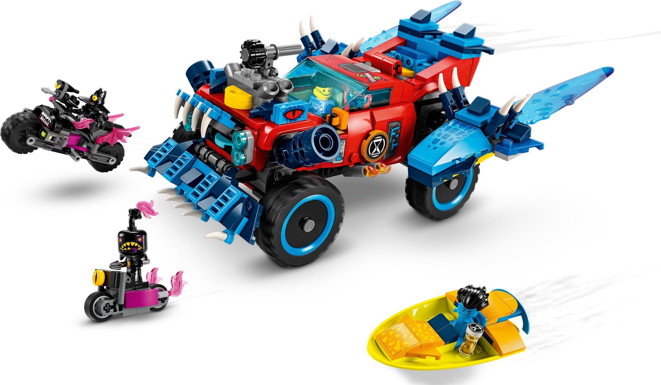 Additional photo of brand new factory sealed LEGO Dreamzzz Crocodile Car set 71458.