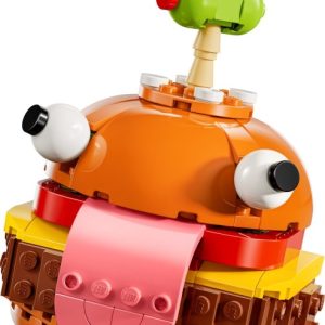 Brand new factory sealed LEGO Fortnite Durrr Burger set 77070 original box front view.