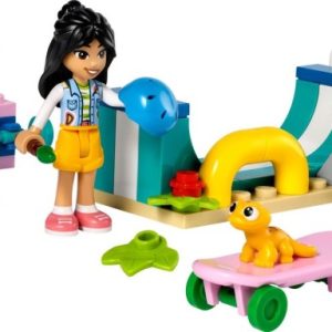 Brand new factory sealed LEGO Friends Skate Ramp set 30633 original box front view.