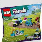 Brand new factory sealed LEGO Friends Mobile Music Trailer set 30658 original box front view.