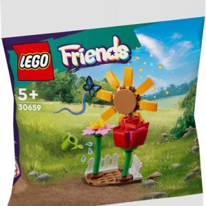 Brand new factory sealed LEGO Friends Flower Garden set 30659 original box front view.