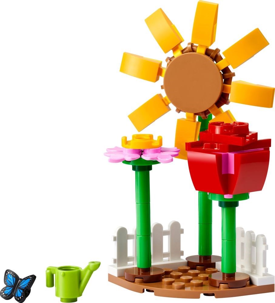 Additional photo of brand new factory sealed LEGO Friends Flower Garden set 30659.