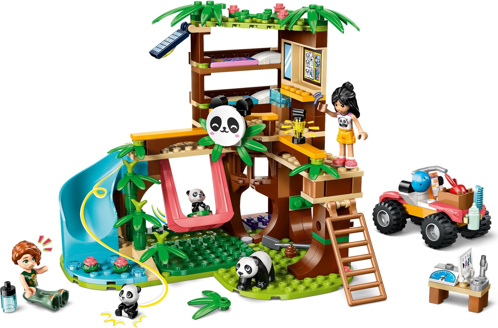 Additional photo of brand new factory sealed LEGO Friends Panda Sanctuary set 42648.