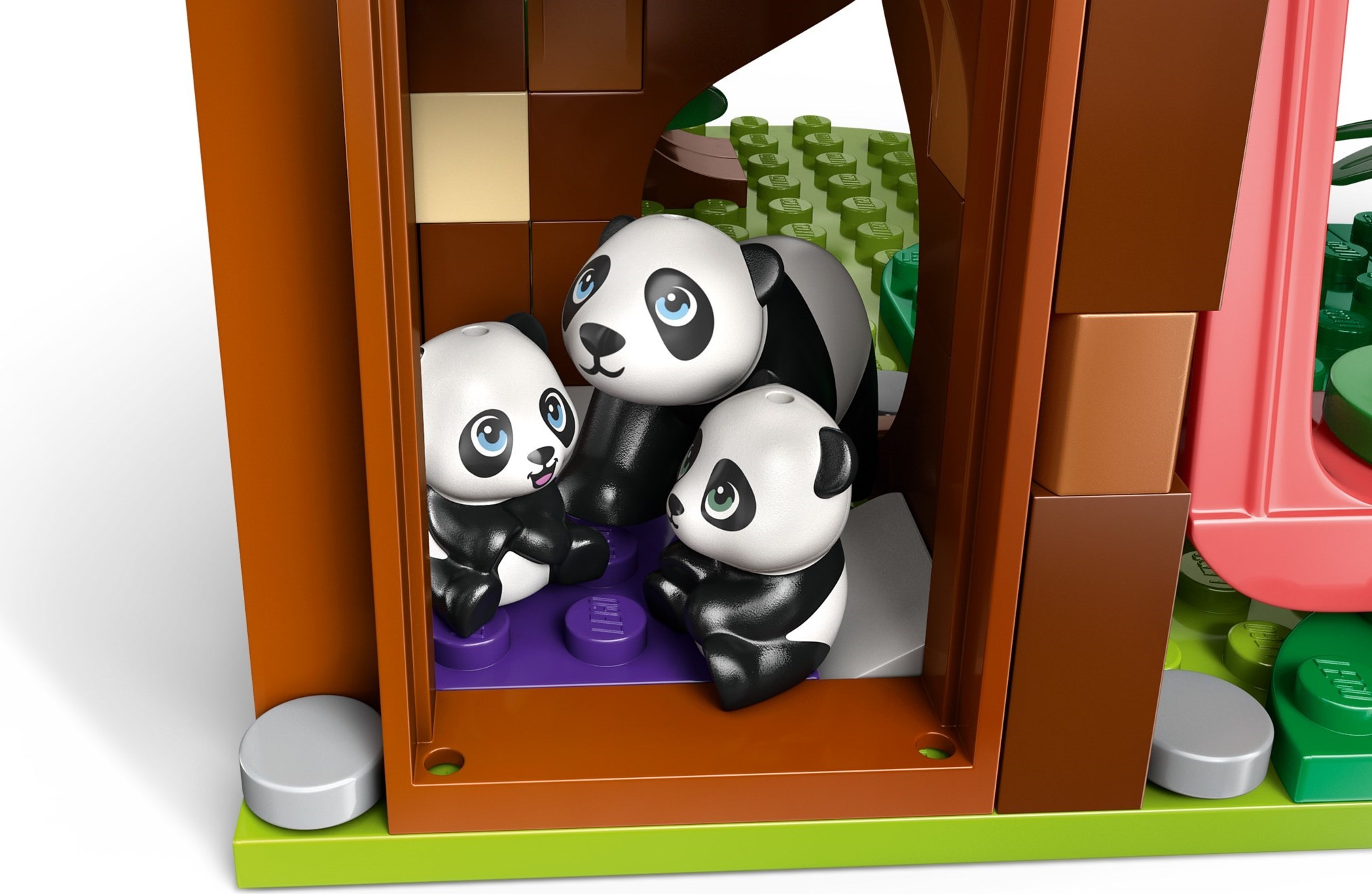Additional photo of brand new factory sealed LEGO Friends Panda Sanctuary set 42648.