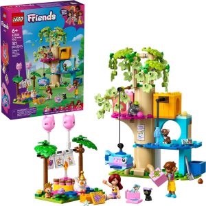 Additional photo of brand new factory sealed LEGO Friends Cat Birthday Party set 42666.