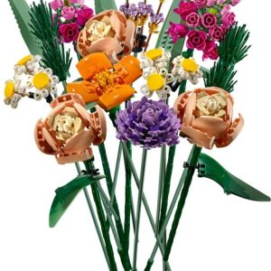 Brand new factory sealed LEGO Icons Flower Bouquet set 10280 original box front view.