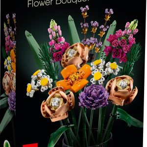 Additional photo of brand new factory sealed LEGO Icons Flower Bouquet set 10280.