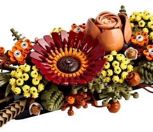 Brand new factory sealed LEGO Icons Dried Flower Centrepiece set 10314 original box front view.