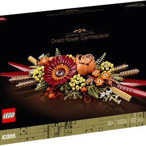 Additional photo of brand new factory sealed LEGO Icons Dried Flower Centrepiece set 10314.