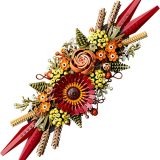 Additional photo of brand new factory sealed LEGO Icons Dried Flower Centrepiece set 10314.