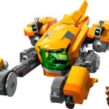 Brand new factory sealed LEGO Marvel Super Heroes Baby Rocket's Ship set 76254 original box front view.