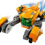 Additional photo of brand new factory sealed LEGO Marvel Super Heroes Baby Rocket's Ship set 76254.