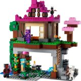 Brand new factory sealed LEGO Minecraft The Training Grounds set 21183 original box front view.
