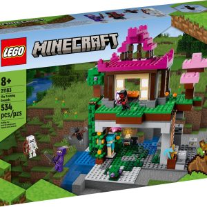 Additional photo of brand new factory sealed LEGO Minecraft The Training Grounds set 21183.