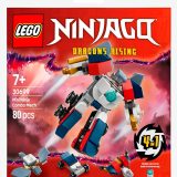 Additional photo of brand new factory sealed LEGO Ninjago Mini Ninja Combo Mech set 30699.